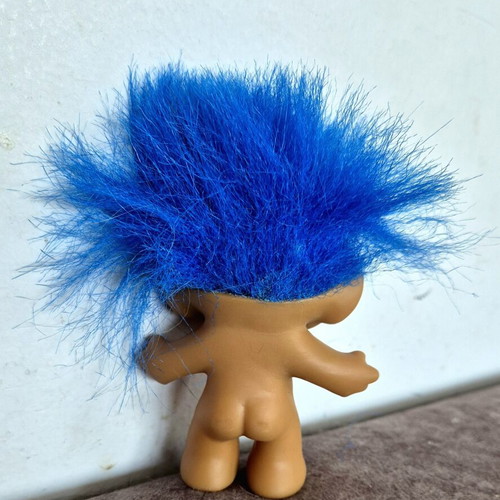 Efxoulis figure used, blue with diamond, medium size 17 cm