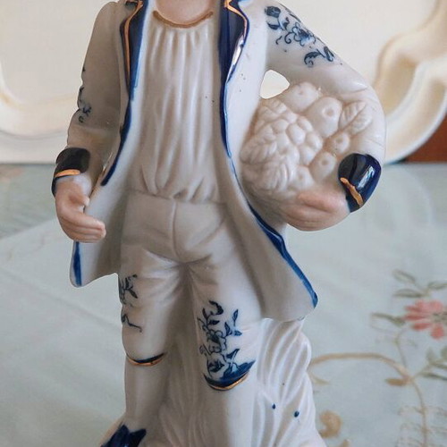 Porcelain figurine 22 cm height like new