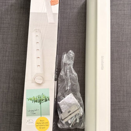 Brabantia Rollfix 22m Pull Out Drying Lines Wall Mounted