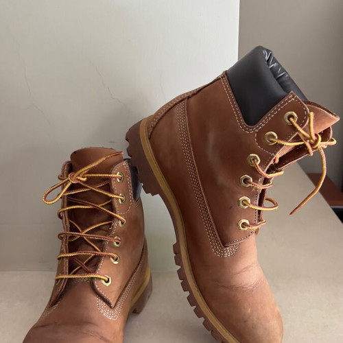 Timberland boots used brown size 38 leather