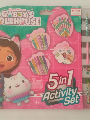 Cabby's Dollhouse Large 5-in-1 Painting Set New