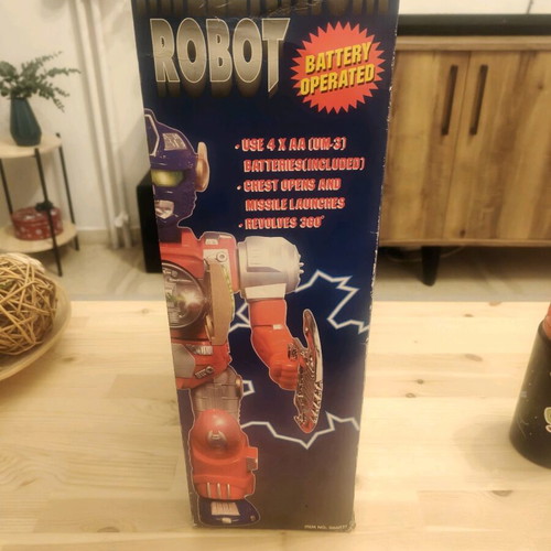 Retro Robot 45cm new in box for collectors