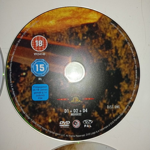 DVD Movie Collection used, 4 films with subtitles