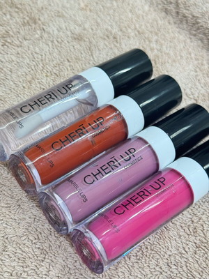 Cheri up Marble Lips sealed liquid lipstick and lip gloss