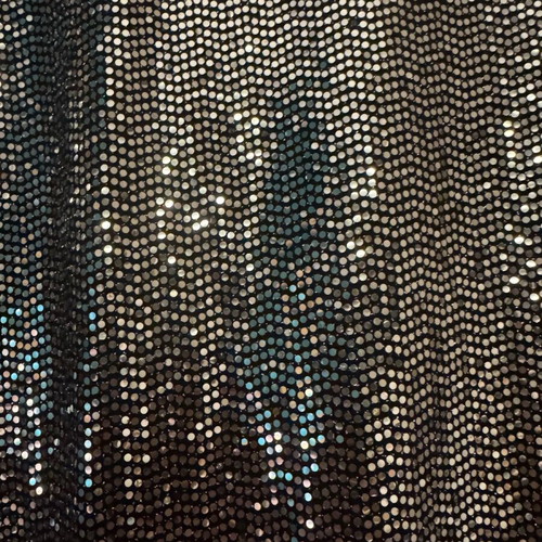 Silver skirt mid length like new, size M 38 10