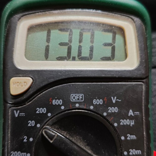Amarad 12A20 stabilized AC-DC power supply 13.8V 25A used