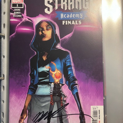 Strange Academy Finals complete series new, signed by Humberto Ramos