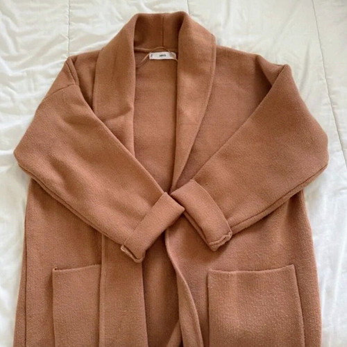 Mango women's coat jacket used, size Small, beige brown