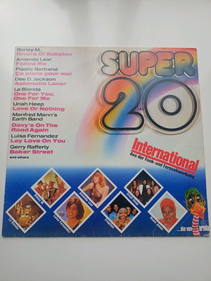 Δίσκος βινυλίου Super 20 LP μεταχειρισμένος, pop συλλογή