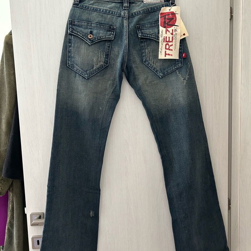 TZ - TREZ vintage blue jean new XS-S bootcut