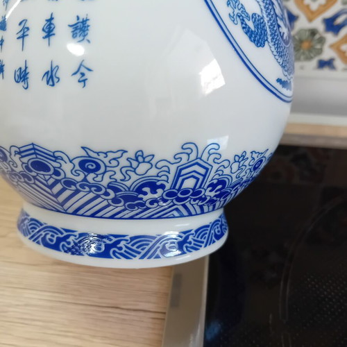 Carafe Chinese style porcelain new