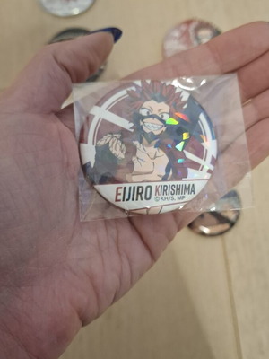 My Hero Academia μεταλλικά σήματα καινούργια, πολύχρωμα