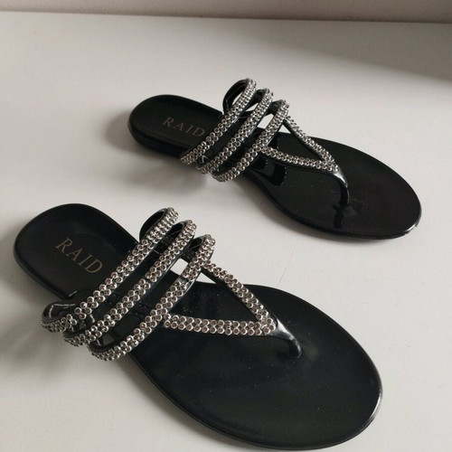 Raid women's sandals size 36 like new, black