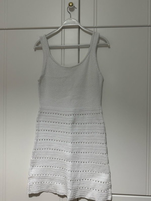 Summer white dress that is see-through new