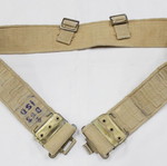 British Army 1942 Canvas Soldier Belt (B.S.C 1942 .N)