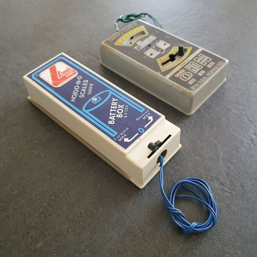 Lima controllers and power supplies for model trains used, HO scale