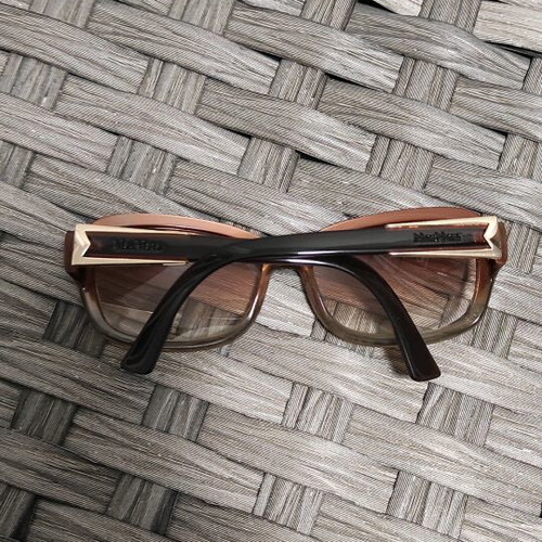 Max Mara sunglasses like new, black and brown, with myopia