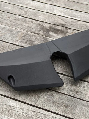 Yamaha Tracer FJ09 ('15-'17) Front Spoiler like new, 3d printed