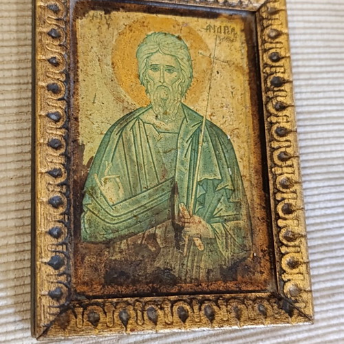 Old icon of Saint Andrew