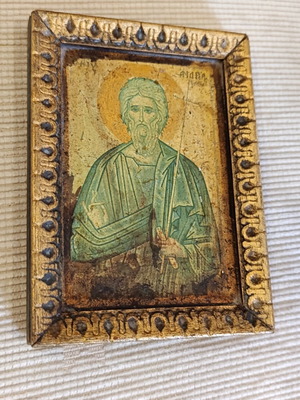 Old icon of Saint Andrew