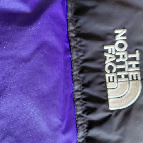 The North Face Nuptse 700 women's down vest like new, black and purple