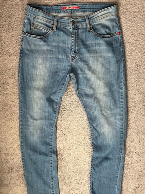 Lacoste Live ανδρικά τζιν slim fit μεταχειρισμένα, μπλε, μέγεθος L