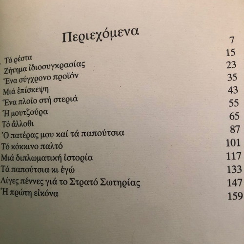 Ta Resta Kostas Tahtsis used, Exantas 1988