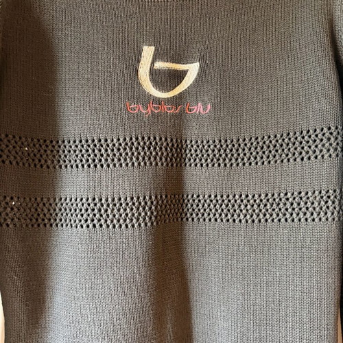 Byblos Women's Black Sweater used, size M
