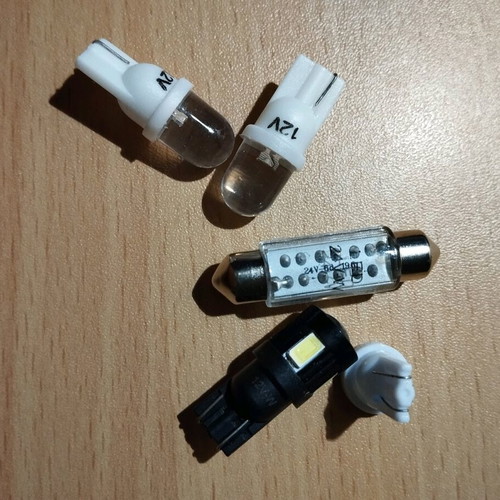 Led lamps like new, various designs
