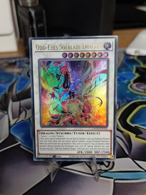 Odd-Eyes Solblaze Dragon Ultra Rare card new