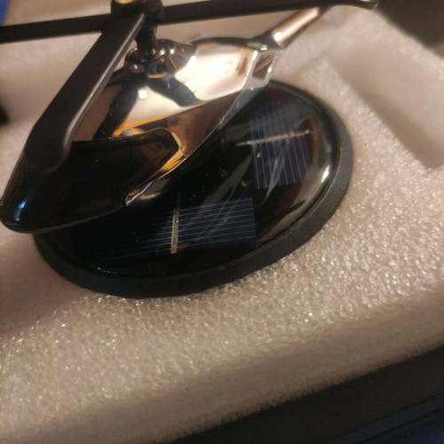 Aromatic solar helicopter for car new