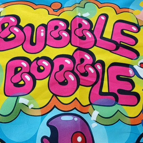 Bubble Bobble pillowcase new polyester with zipper