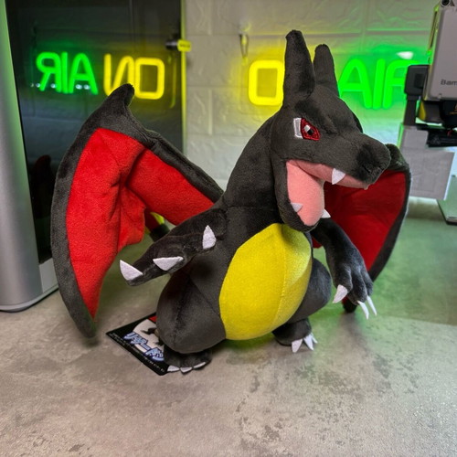 Pokémon Charizard Dark Breath Of Fire Dragon plush figure new