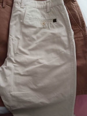 Camel pants size 38 used, beige
