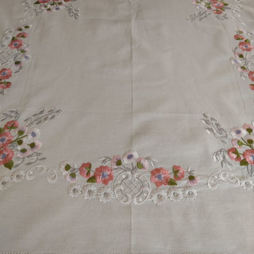 Handmade square cloth like new 85×85