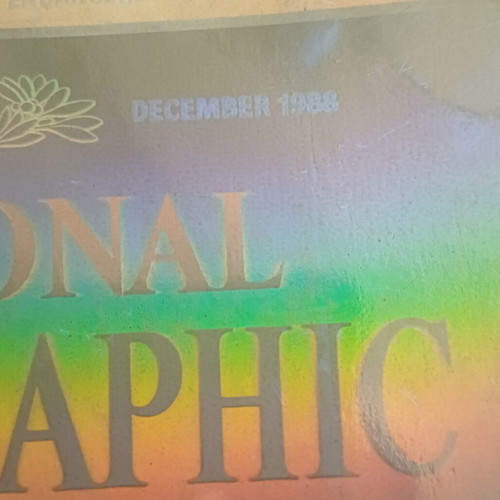 National Geographic December 1988 magazine like new