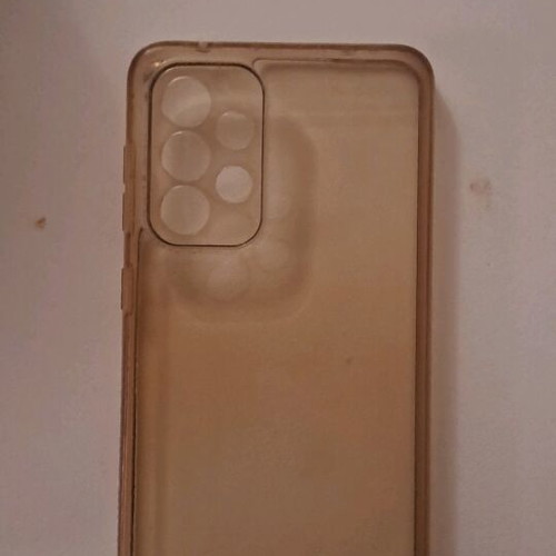 Samsung Galaxy A33 case like new, transparent
