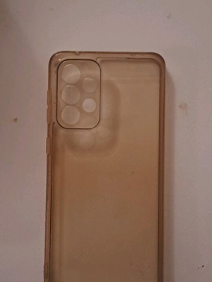 Samsung Galaxy A33 case like new, transparent