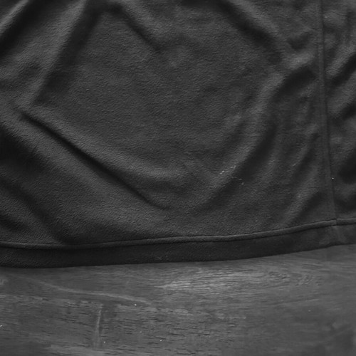 Campri M soft and thin fleece, black color.