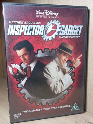 Inspector Gadget DVD like new with Greek subtitles