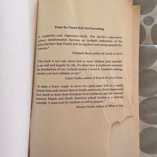 French Kids Eat Everything book like new in English