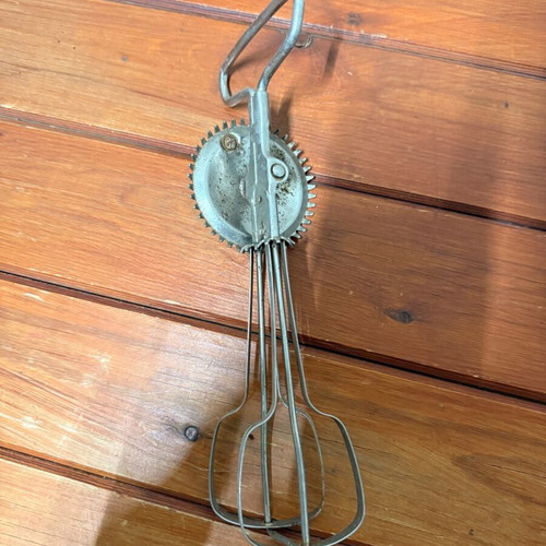 Vintage hand mixer made in USA, used