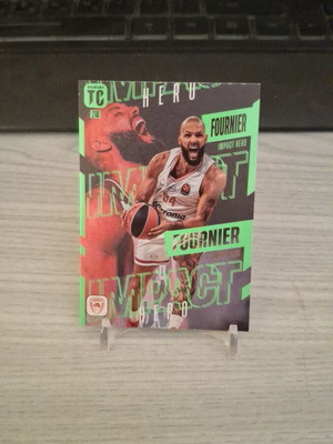 Top Class Euroleague 2026 Evan Fournier Impact Hero card new