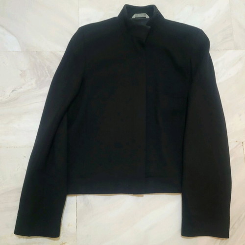 Wool blazer Marks & Spencer like new, black, size M