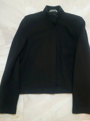 Wool blazer Marks & Spencer like new, black, size M