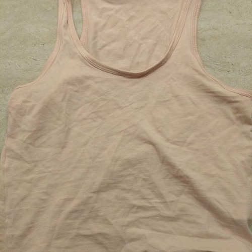 Pink Woman elastic tank top like new, light pink, size L