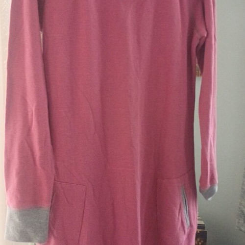 Attrattivo dress used, size large, pink and gray, autumn style