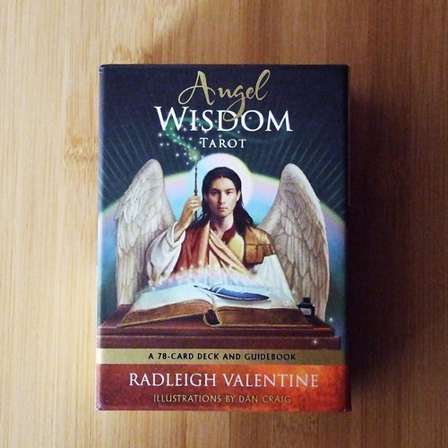 Angel Wisdom Tarot Cards by Radleigh Valentine, 78-card deck