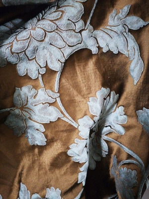 Silk Fabric thick opaque 1.5 width new