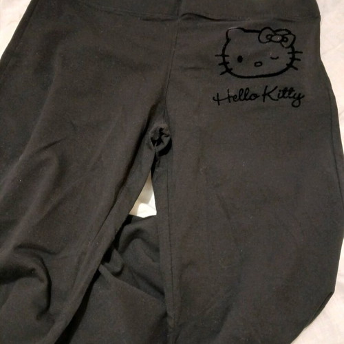 Oysho Hello Kitty sweatpants new, black, homewear